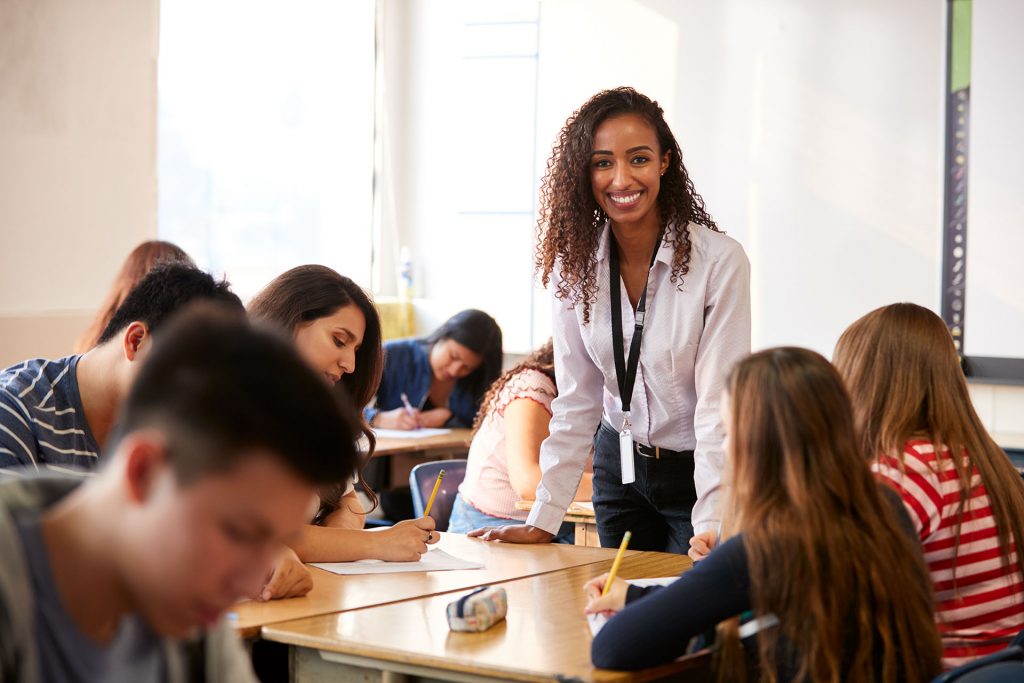 Picture of female teacher