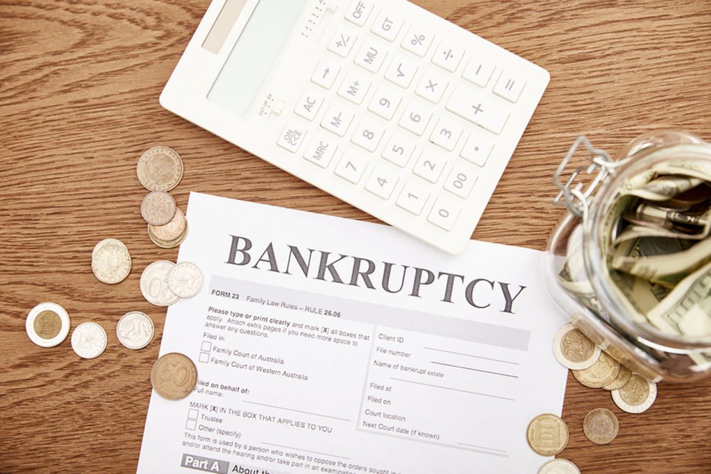 Picture of Bankruptcy Form